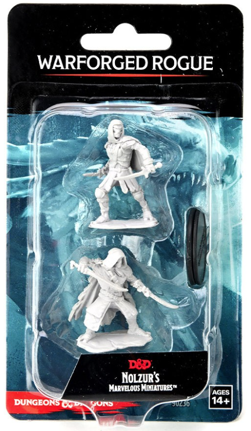 Dungeons & Dragons: Nolzurs Marvelous Miniatures: Warforged Rogue 90236